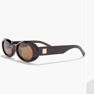 Le Specs Work It 53mm Polarized Oval Sunglasses